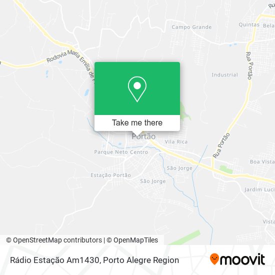Rádio Estação Am1430 map