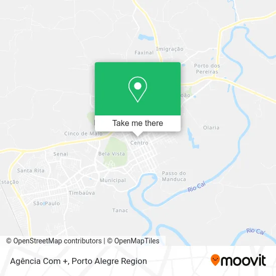Agência Com + map