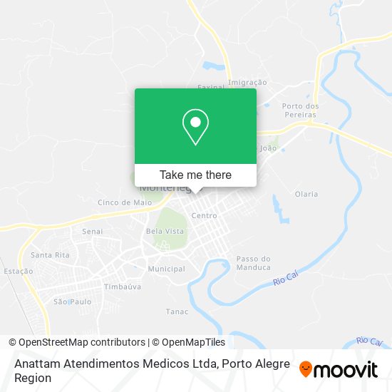 Anattam Atendimentos Medicos Ltda map
