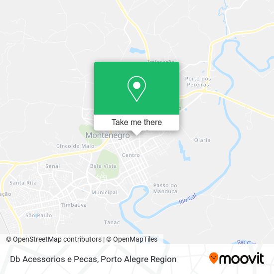 Db Acessorios e Pecas map