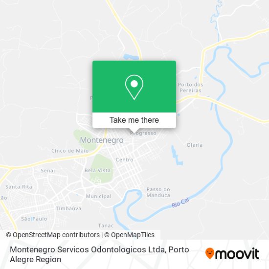 Montenegro Servicos Odontologicos Ltda map