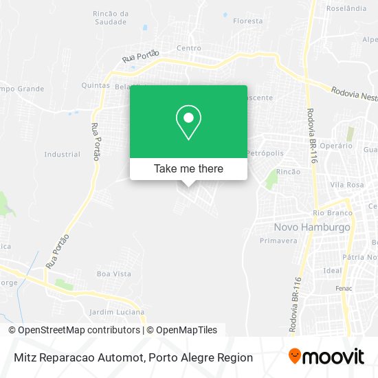 Mitz Reparacao Automot map