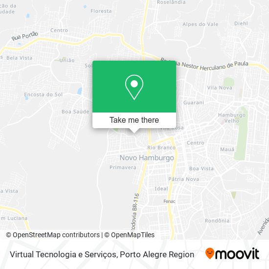 Mapa Virtual Tecnologia e Serviços