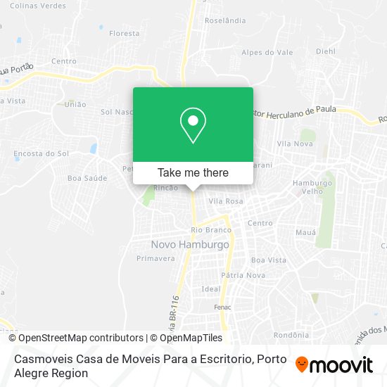 Casmoveis Casa de Moveis Para a Escritorio map