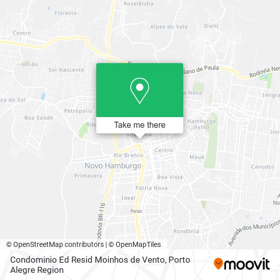 Condominio Ed Resid Moinhos de Vento map