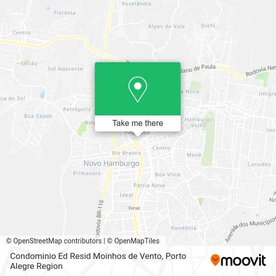 Condominio Ed Resid Moinhos de Vento map