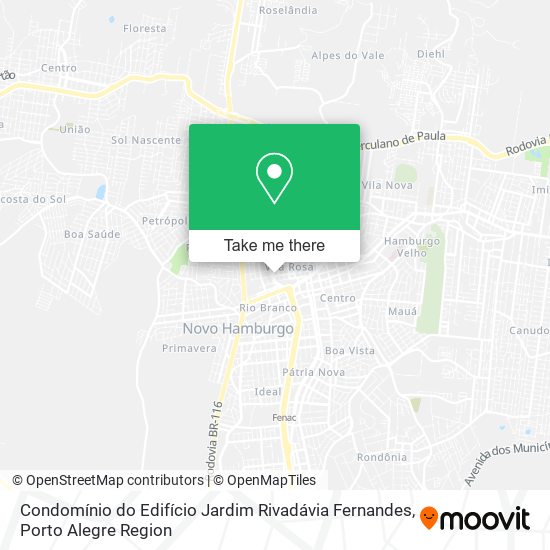 Condomínio do Edifício Jardim Rivadávia Fernandes map