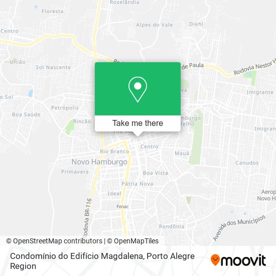 Condomínio do Edifício Magdalena map