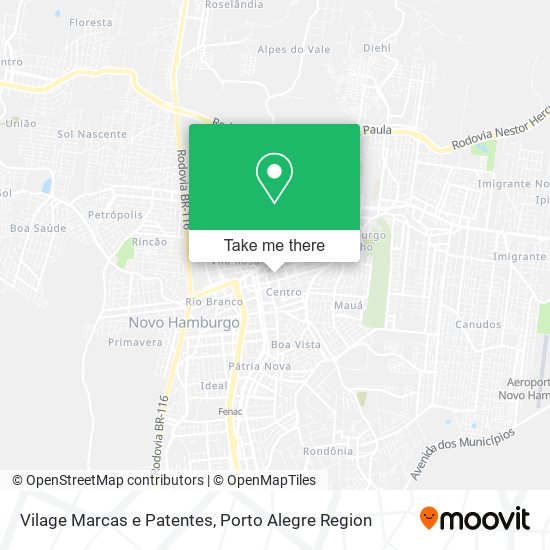 Vilage Marcas e Patentes map