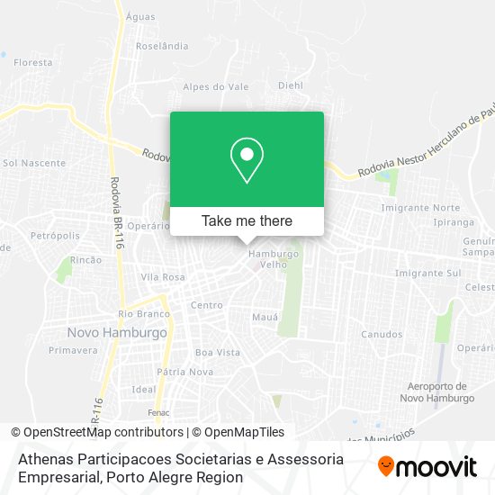 Athenas Participacoes Societarias e Assessoria Empresarial map