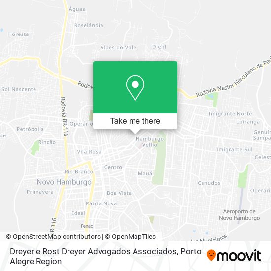 Dreyer e Rost Dreyer Advogados Associados map