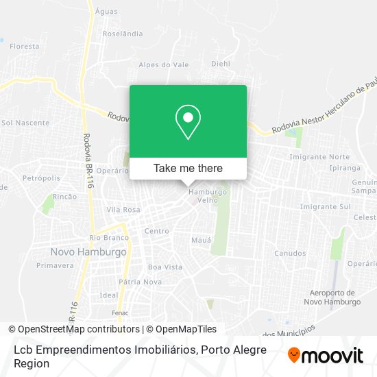 Mapa Lcb Empreendimentos Imobiliários