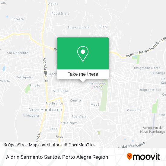 Aldrin Sarmento Santos map