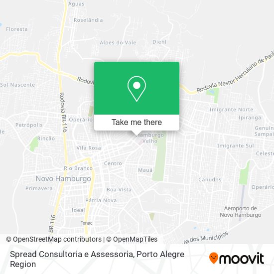 Spread Consultoria e Assessoria map