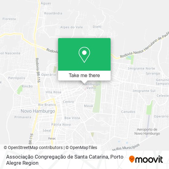 Associação Congregação de Santa Catarina map