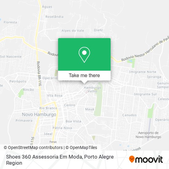 Shoes 360 Assessoria Em Moda map