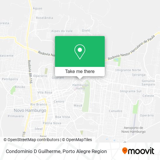 Condomínio D Guilherme map