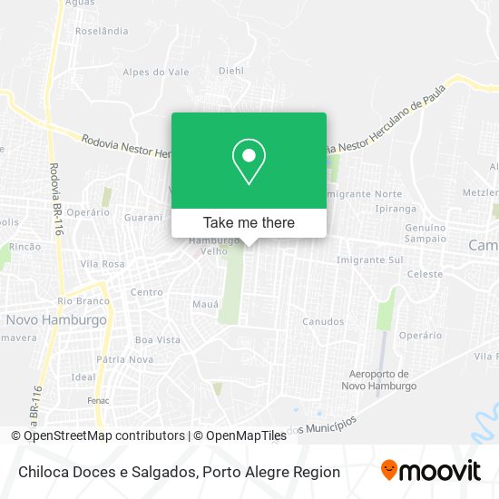 Chiloca Doces e Salgados map