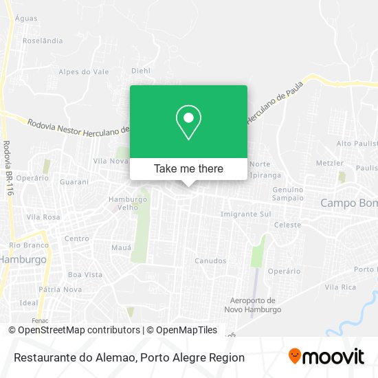 Restaurante do Alemao map