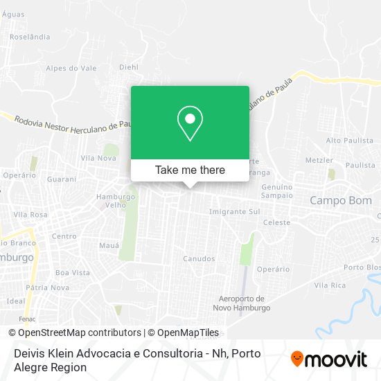 Deivis Klein Advocacia e Consultoria - Nh map