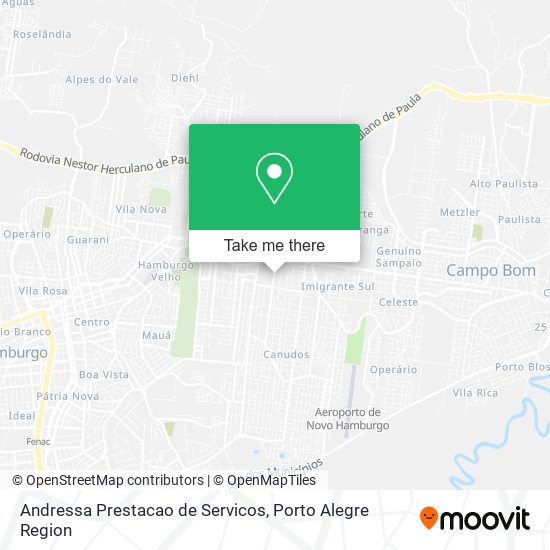 Andressa Prestacao de Servicos map