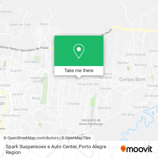 Spark Suspensoes e Auto Center map