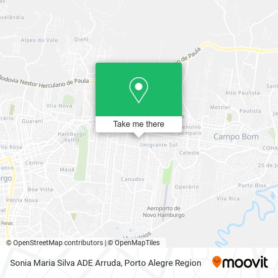 Sonia Maria Silva ADE Arruda map