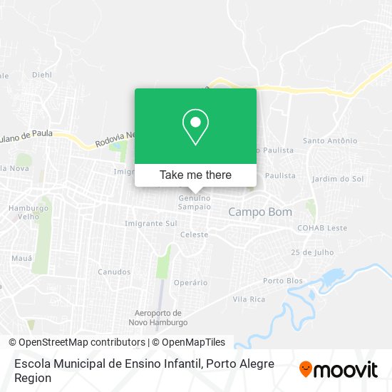 Escola Municipal de Ensino Infantil map