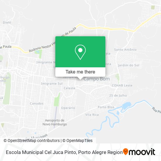 Escola Municipal Cel Juca Pinto map