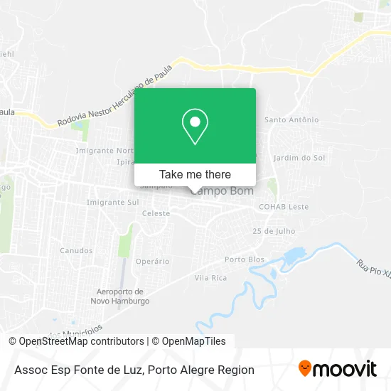 Assoc Esp Fonte de Luz map