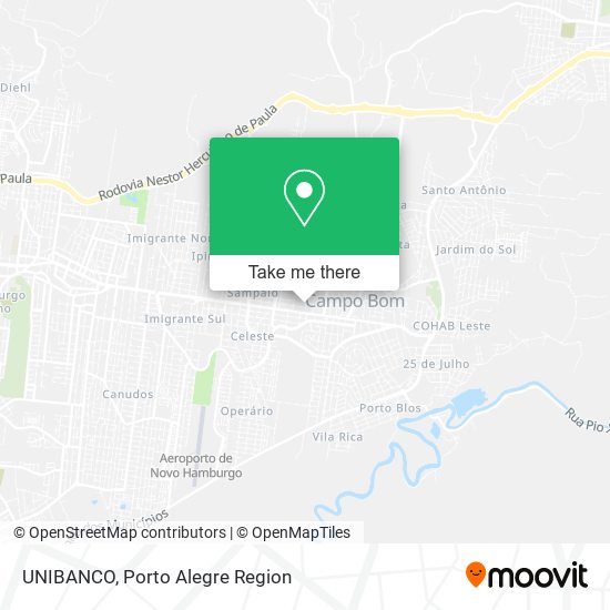 UNIBANCO map