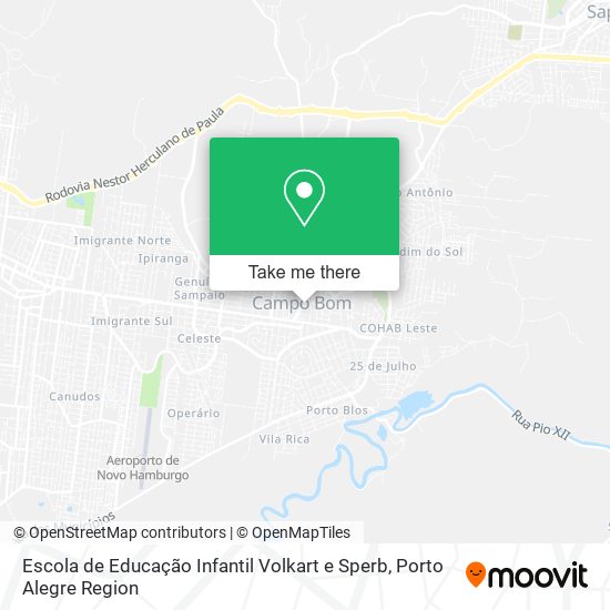 Escola de Educação Infantil Volkart e Sperb map