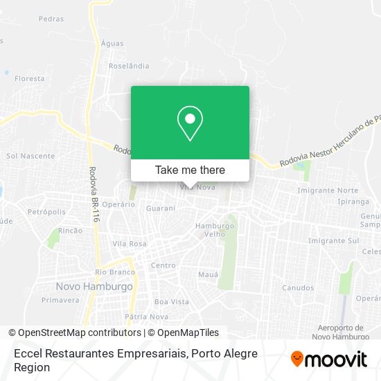 Eccel Restaurantes Empresariais map