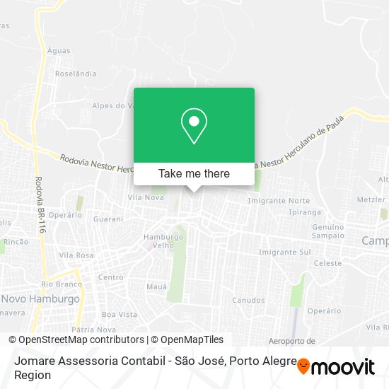 Jomare Assessoria Contabil - São José map