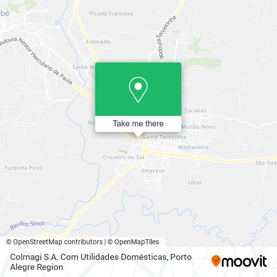 Colmagi S.A. Com Utilidades Domésticas map