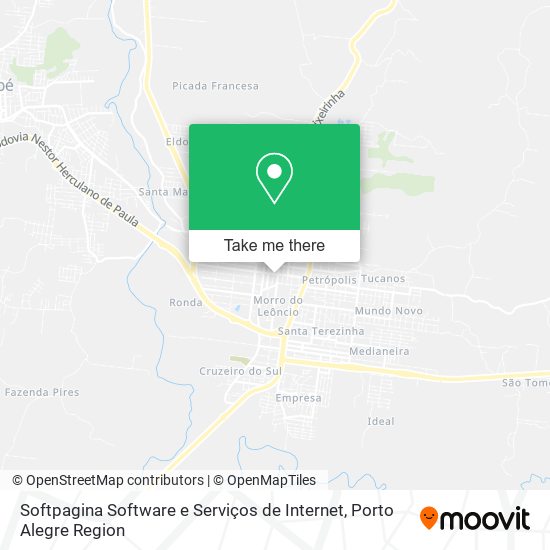 Softpagina Software e Serviços de Internet map