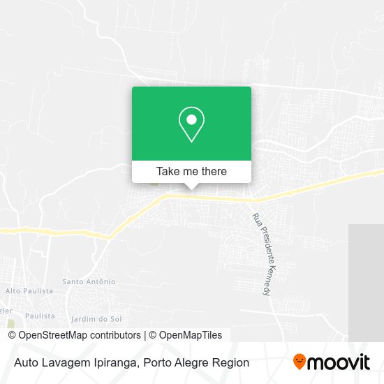 Auto Lavagem Ipiranga map