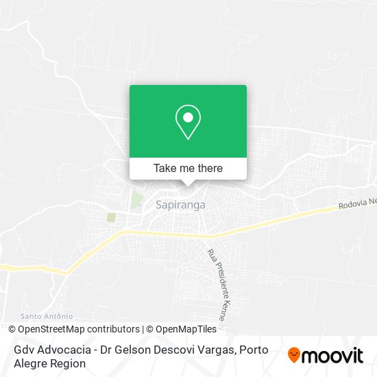 Gdv Advocacia - Dr Gelson Descovi Vargas map