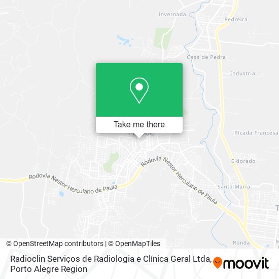 Radioclin Serviços de Radiologia e Clínica Geral Ltda map