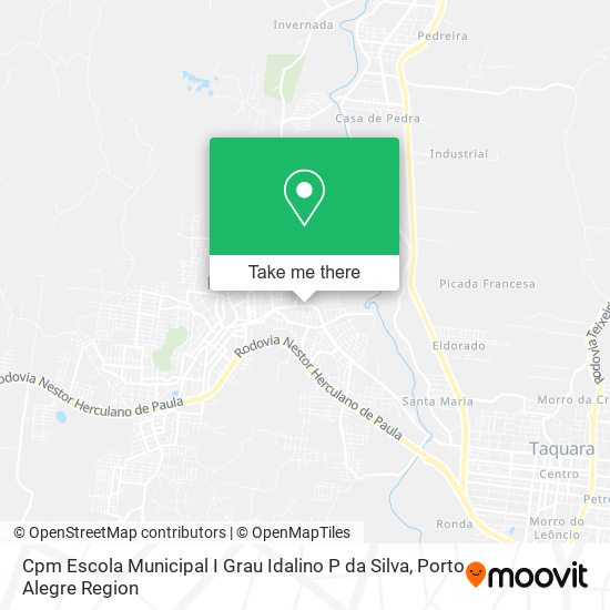 Cpm Escola Municipal I Grau Idalino P da Silva map
