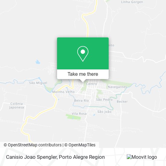 Canisio Joao Spengler map