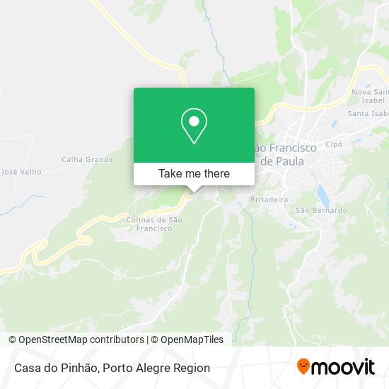 Casa do Pinhão map