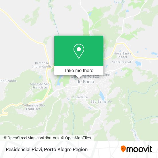 Mapa Residencial Piavi