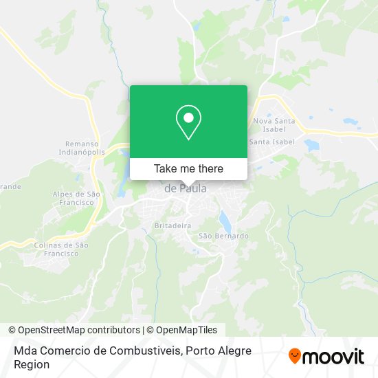 Mda Comercio de Combustiveis map