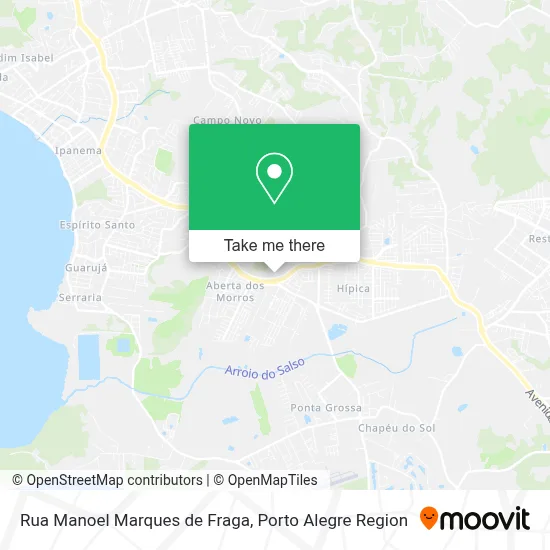 Rua Manoel Marques de Fraga map