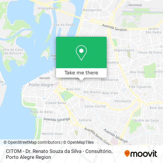 CITOM - Dr. Renato Souza da Silva - Consultório map