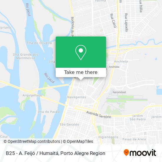 B25 - A. Feijó / Humaitá map