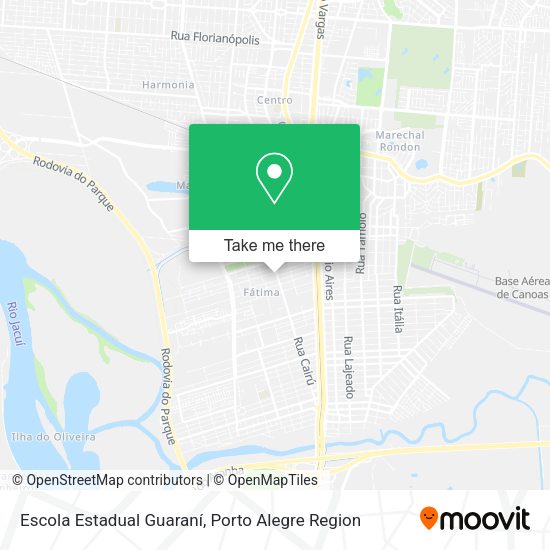 Escola Estadual Guaraní map