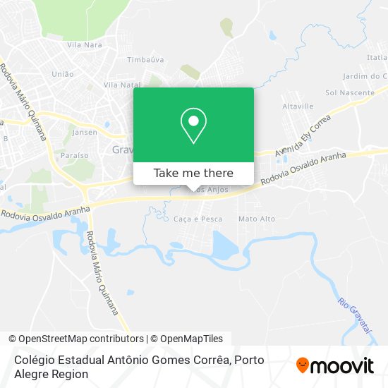 Colégio Estadual Antônio Gomes Corrêa map