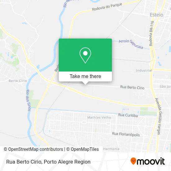 Rua Berto Cirio map